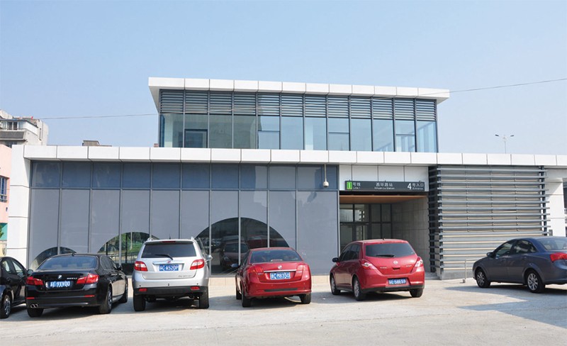 蘇州地鐵三元村站出入口及輔助設施